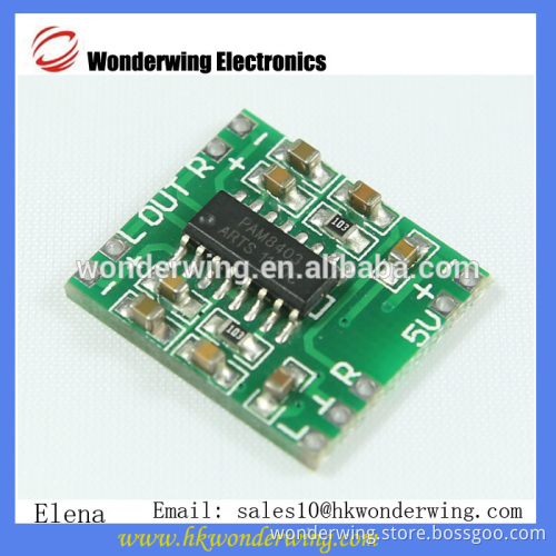 PAM8403 Module micro digital amplifier board 2*3w 2.5 ~5v USB Power supply
